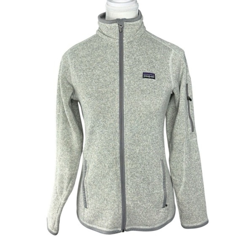 Patagonia Women's Better Sweater Fleece Jacket Gray Full Zip Outerwear Size XS